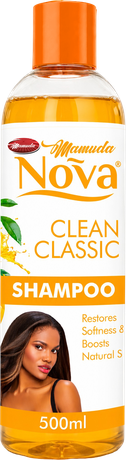 Nova Clean Classic Mango shampoo, 500ml bottle