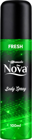 Nova Body Spray Fresh, green 100ml can