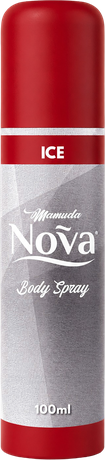 Nova Body Spray Ice, silver 100ml can