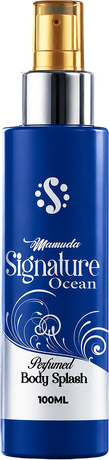 Mamuda Signature Ocean perfumed body splash bottle